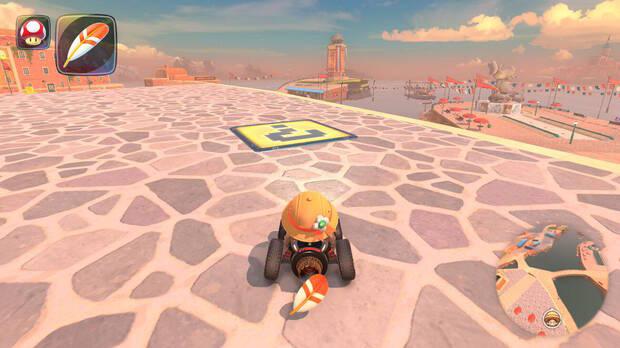 Mario Kart World - Localización panel 03 de Ciudad Salina