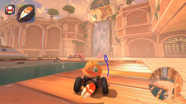 Mario Kart World - Localización panel 04 de Ciudad Salina