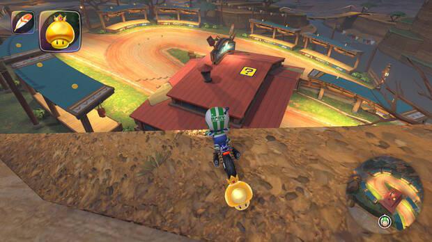 Mario Kart World - Localización panel 01 de Sabana Salpicante