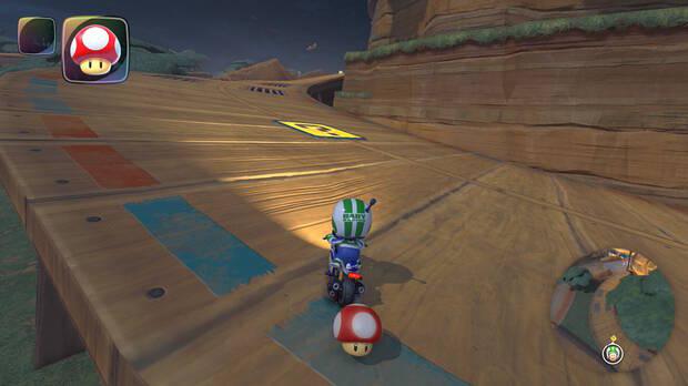 Mario Kart World - Localización panel 02 de Sabana Salpicante