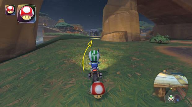 Mario Kart World - Localización panel 03 de Sabana Salpicante