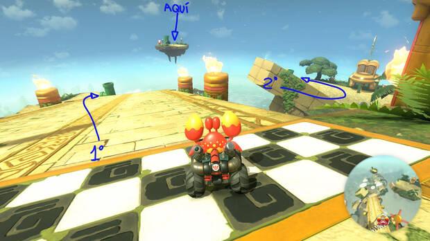Mario Kart World - Localización panel 04 de Templo del Bloque ?