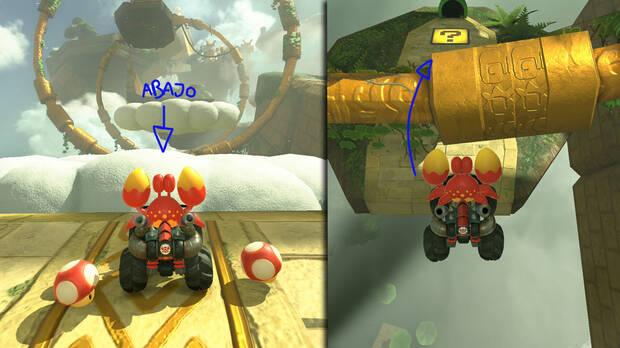 Mario Kart World - Localización panel 05 de Templo del Bloque ?