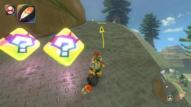 Mario Kart World - Localización panel 02 de Jungla Dino Dino
