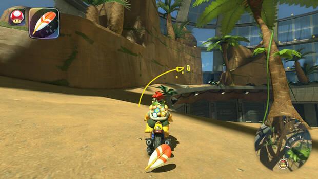 Mario Kart World - Localización panel 03 de Jungla Dino Dino