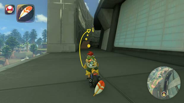 Mario Kart World - Localización panel 04 de Jungla Dino Dino