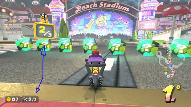 Mario Kart World - Así puedes jugar partidas de 3 vueltas tradicionales