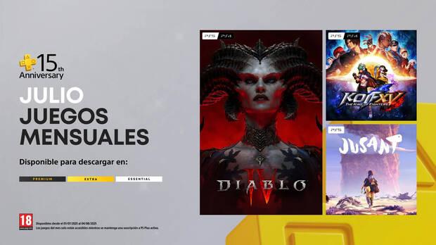 Juegos de julio en PS Plus Essential.
