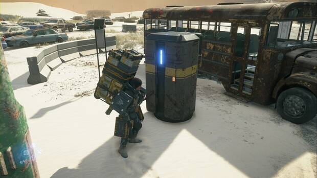 Death Stranding 2 - Episodio 1: Sam, buzón de MULA en la base