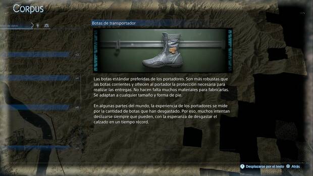 Death Stranding 2 - Equipamiento y herramientas, Botas de transportador