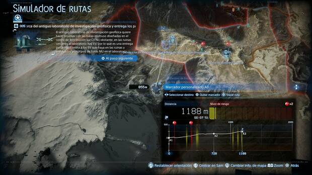 Death Stranding 2 - Episodio 1: Sam, ruta a seguir para completar el Encargo #005