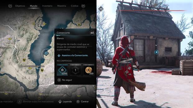 Assassin's Creed Shadows - Localización del objetivo Comerciante de la organización Asesinos del río Seta