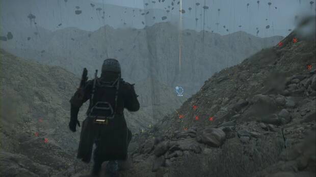 Death Stranding 2 - Episodio 2: Lou, ubicación del objetivo al comenzar el episodio 2