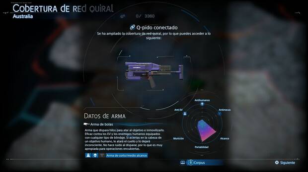 Death Stranding 2 - Armas, Arma de bolas