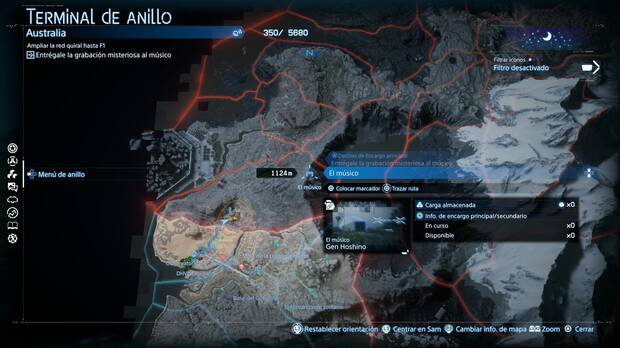 Death Stranding 2 - Instalaciones, Ubicación de El músico