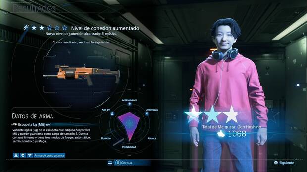 Death Stranding 2 - Armas, Escopeta LG [MU] nv.1