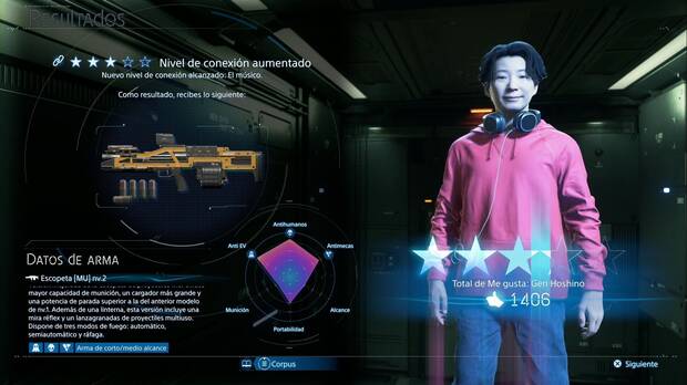 Death Stranding 2 - Armas, Escopeta [MU] nv.2