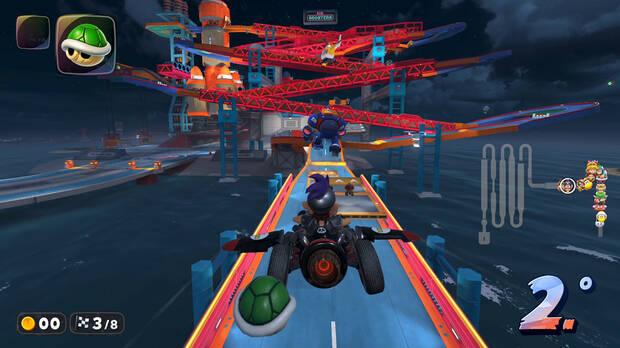 Hay circuitos absolutamente impresionantes, como este basado en el cl�sico videojuego de Donkey Kong.