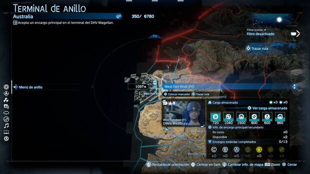 Death Stranding 2 - Instalaciones, ubicación de West Fort Knot