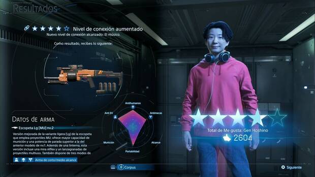 Death Stranding 2 - Armas, Escopeta Lg [MU] nv.2