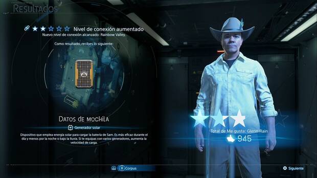 Death Stranding 2 - Mejoras de la mochila, Generador solar