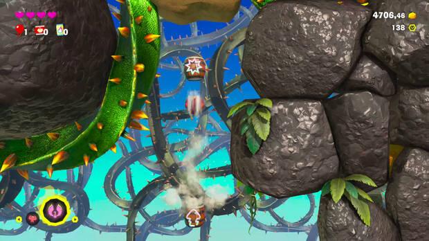 Los niveles clásicos 2D al estilo Donkey Kong Country están también presentes en forma de desafíos.