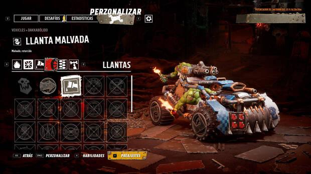 Personaliza tu vehículo preferido y salta al combate. ¡Que lo último que vean tus enemigos sea el estilo de tu chatarra!