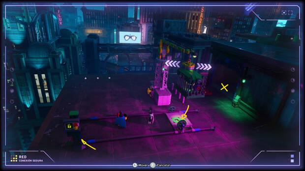 LEGO Batman: El Legado del Caballero Oscuro - C�mo resolver el puzle del acertijo de Riddler 04 en Gotham Village - Robinson Park