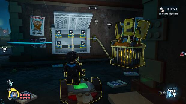 LEGO Batman: El Legado del Caballero Oscuro - C�mo resolver el puzle del acertijo de Cluemaster 06 en East End - Milla de la diversi�n