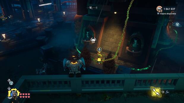 LEGO Batman: El Legado del Caballero Oscuro - D�nde encontrar y c�mo destruir la planta de vegetaci�n 01 en East End - Milla de la diversi�n