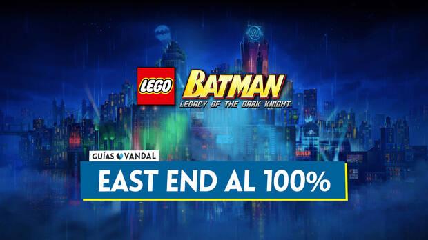 LEGO Batman: El Legado del Caballero Oscuro - Todos los coleccionables y secretos de la zona del mapa East End - Milla de la diversi�n al 100 %