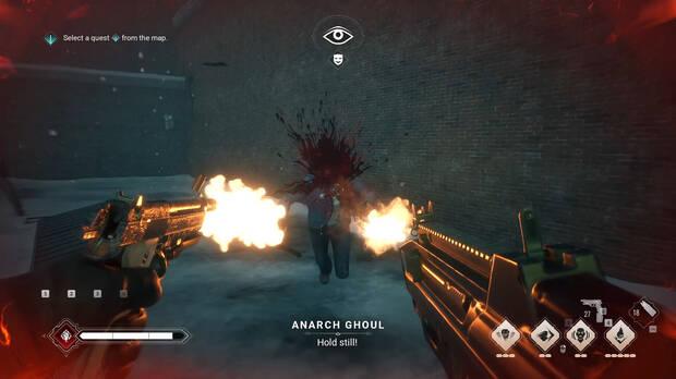 Armas a dos manos en Vampire: The Masquerade - Bloodlines 2