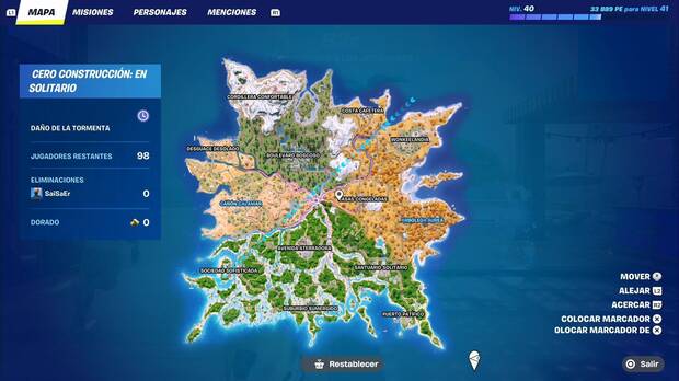 Fortnite Battle Royale - Temporada 3, Capítulo 7; mapa del Capítulo 7, temporada 3