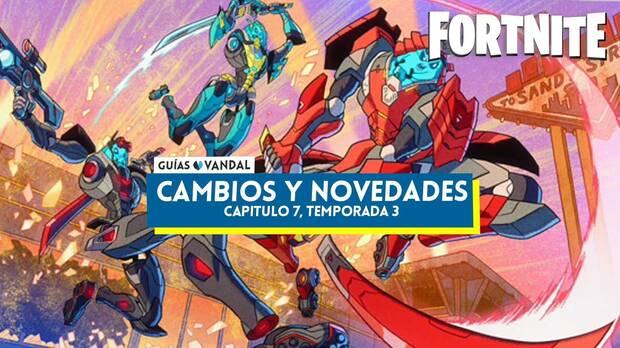 Fortnite Battle Royale - Cambios y novedades del Capítulo 7, Temporada 3