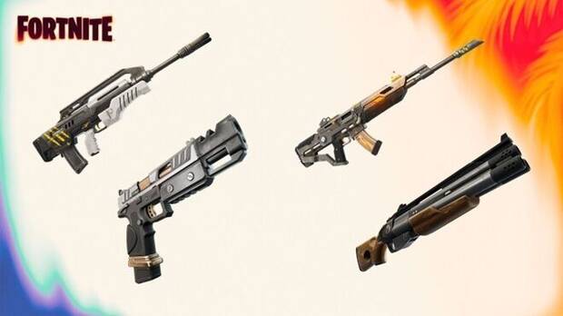 Fortnite Battle Royale - Nuevas armas de la Temporada 3 del Capítulo 7