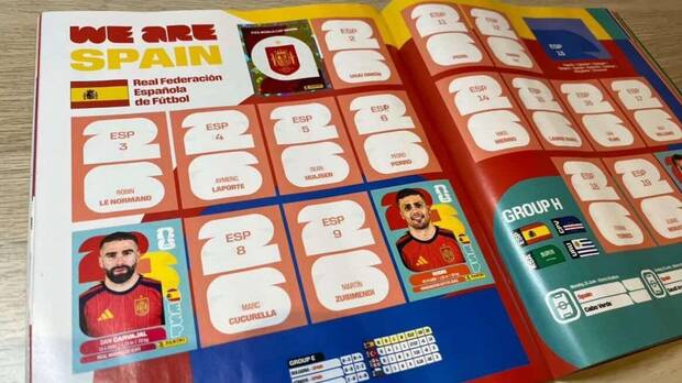 Cromos del Mundial 2026