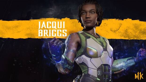 Mortal Kombat 11 Ultimate - Fatalities, ficha de personaje de Jacqui Briggs