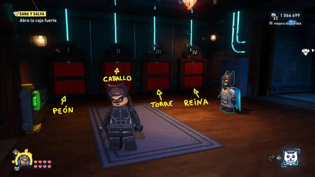 LEGO Batman: El Legado del Caballero Oscuro - D�nde encontrar y c�mo realizar el robo de la fortuna de Falcone 02 en Sur de Old Gotham