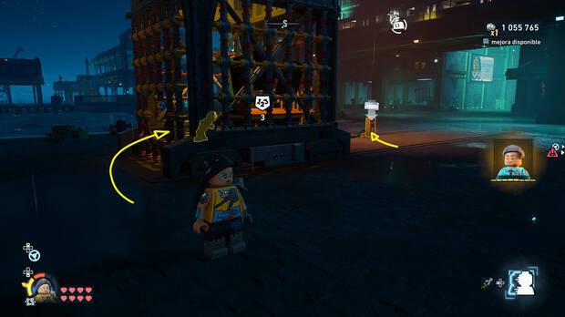 LEGO Batman: El Legado del Caballero Oscuro - C�mo resolver el puzle del acertijo de Cluemaster 05 en Tricorner