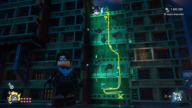 LEGO Batman: El Legado del Caballero Oscuro - C�mo resolver el puzle del acertijo de Riddler 05 en Norte de Old Gotham