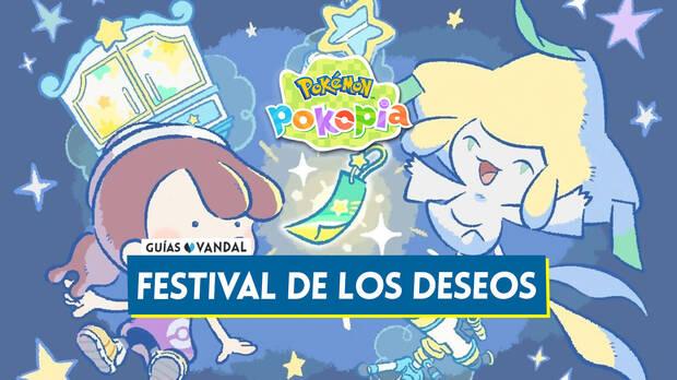 Pokémon Pokopia - Detalles del evento Festival de los deseos de Jirachi