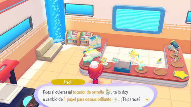 Pok�mon Pokopia - Objetos exclusivos en la tienda del evento Festival de los deseos de Jirachi