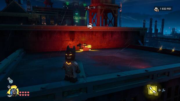LEGO Batman: El Legado del Caballero Oscuro - D�nde encontrar y conseguir el dep�sito de WayneTech 02 en Oeste de Old Gotham