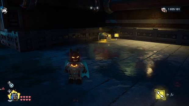 LEGO Batman: El Legado del Caballero Oscuro - D�nde encontrar y conseguir el dep�sito de WayneTech 03 en Oeste de Old Gotham