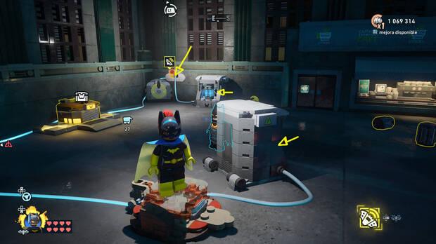 LEGO Batman: El Legado del Caballero Oscuro - D�nde encontrar y conseguir el dep�sito de WayneTech 08 en Oeste de Old Gotham
