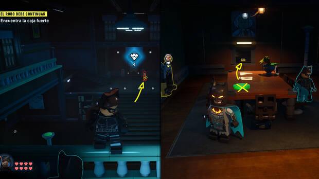 LEGO Batman: El Legado del Caballero Oscuro - D�nde encontrar y c�mo realizar el robo de la fortuna de Falcone 01 en Oeste de Old Gotham
