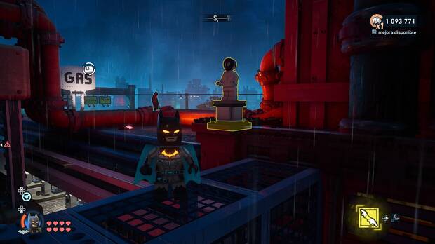 LEGO Batman: El Legado del Caballero Oscuro - D�nde encontrar el trofeo de la Batcueva Estatua del tribunal 01 en Oeste de Old Gotham