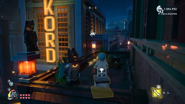 LEGO Batman: El Legado del Caballero Oscuro - D�nde encontrar el trofeo de la Batcueva Estatua del tribunal 03 en Oeste de Old Gotham