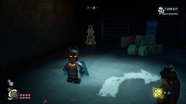 LEGO Batman: El Legado del Caballero Oscuro - D�nde encontrar el trofeo de la Batcueva Estatua del tribunal 08 en Oeste de Old Gotham