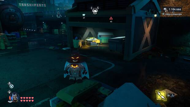 LEGO Batman: El Legado del Caballero Oscuro - D�nde encontrar y conseguir el dep�sito de WayneTech 06 en Sur del Cauldron